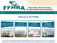 Tablet Screenshot of fergusfallshra.com